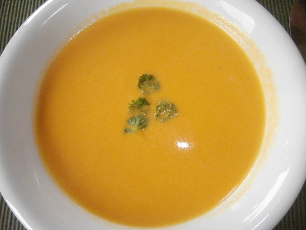 Kürbiscremesuppe